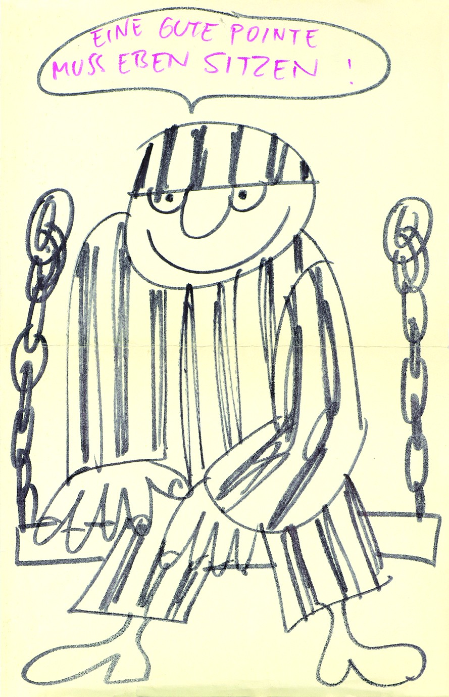 Vernissage "Unterm Strich. Karikatur und Zensur in der DDR"